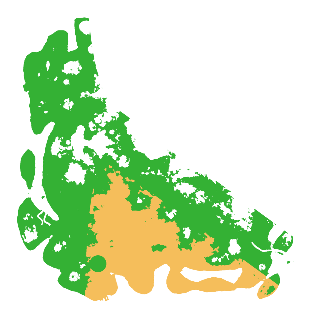 Biome Rust Map: Procedural Map, Size: 5000, Seed: 589136