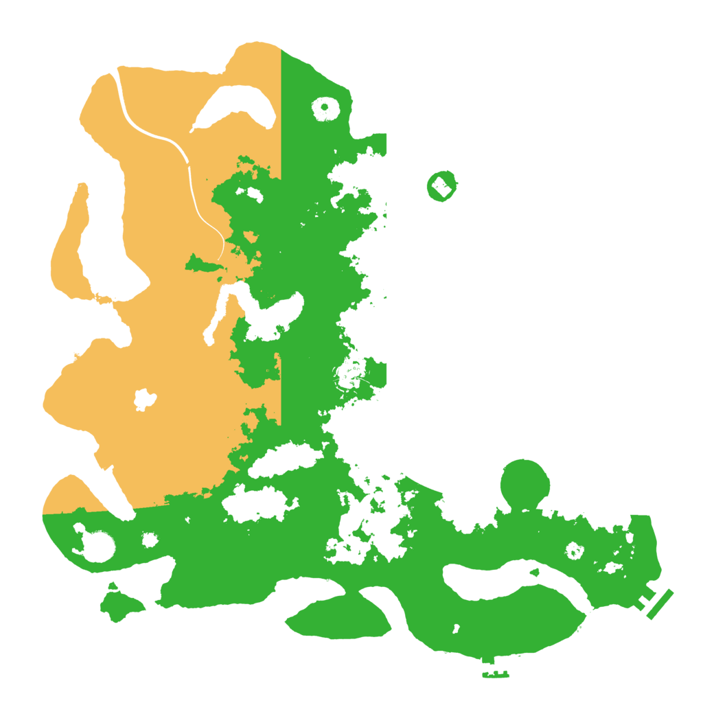 Biome Rust Map: Procedural Map, Size: 4000, Seed: 1783262906