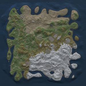 Thumbnail Rust Map: Procedural Map, Size: 4250, Seed: 1441052367, 18 Monuments