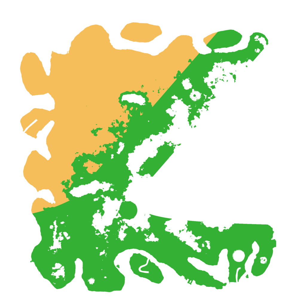 Biome Rust Map: Procedural Map, Size: 4500, Seed: 372931341