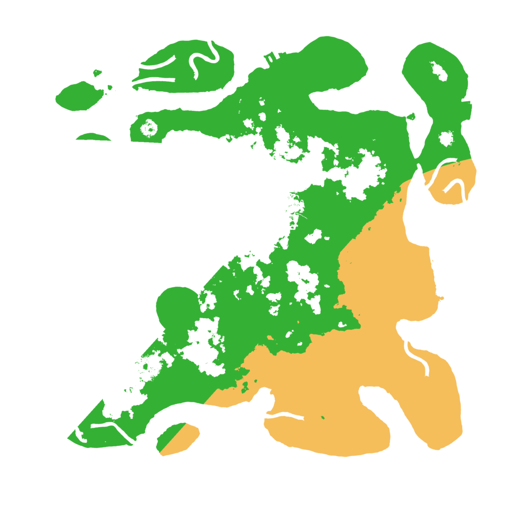 Biome Rust Map: Procedural Map, Size: 3250, Seed: 378431309