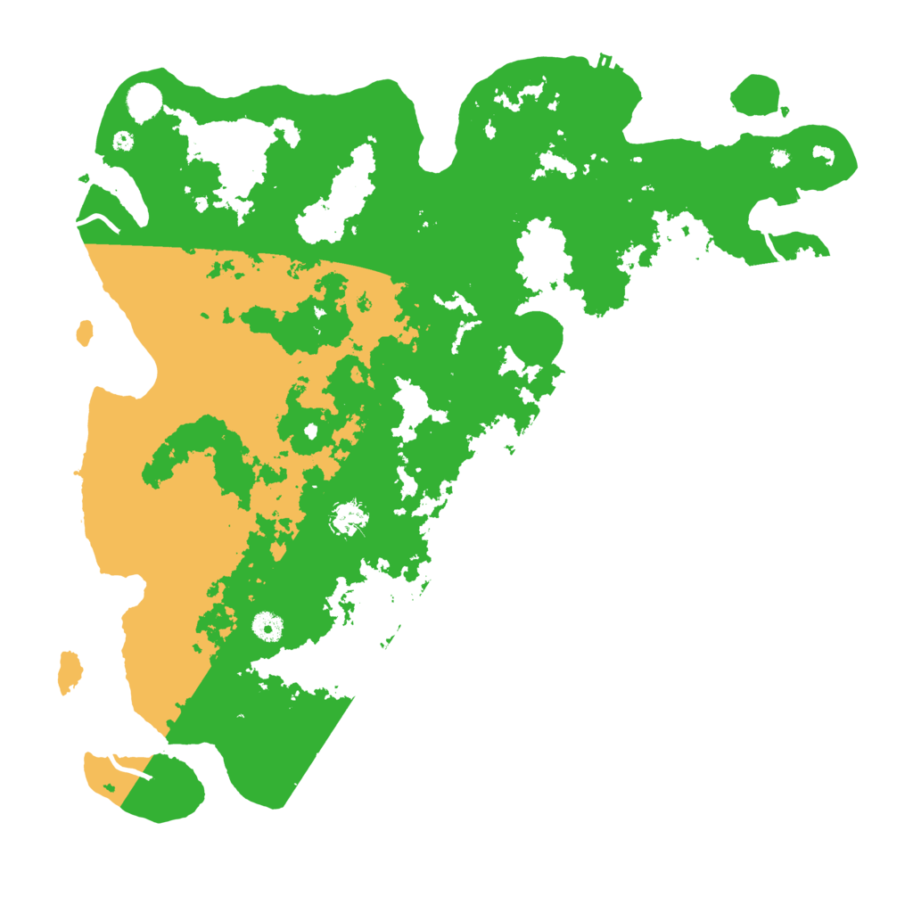 Biome Rust Map: Procedural Map, Size: 4500, Seed: 6235