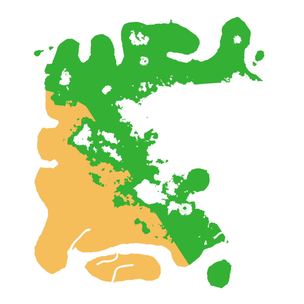 Biome Rust Map: Procedural Map, Size: 3500, Seed: 1986331421