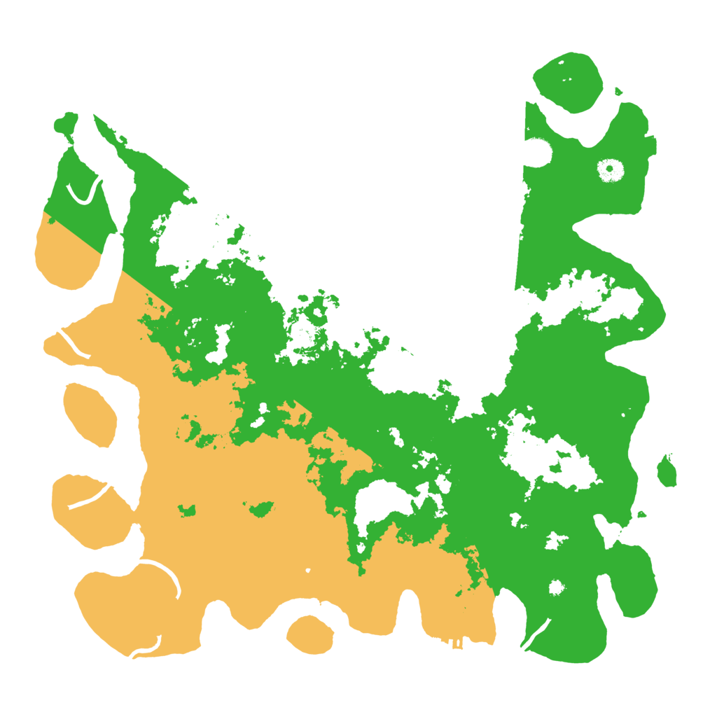 Biome Rust Map: Procedural Map, Size: 4300, Seed: 78814304