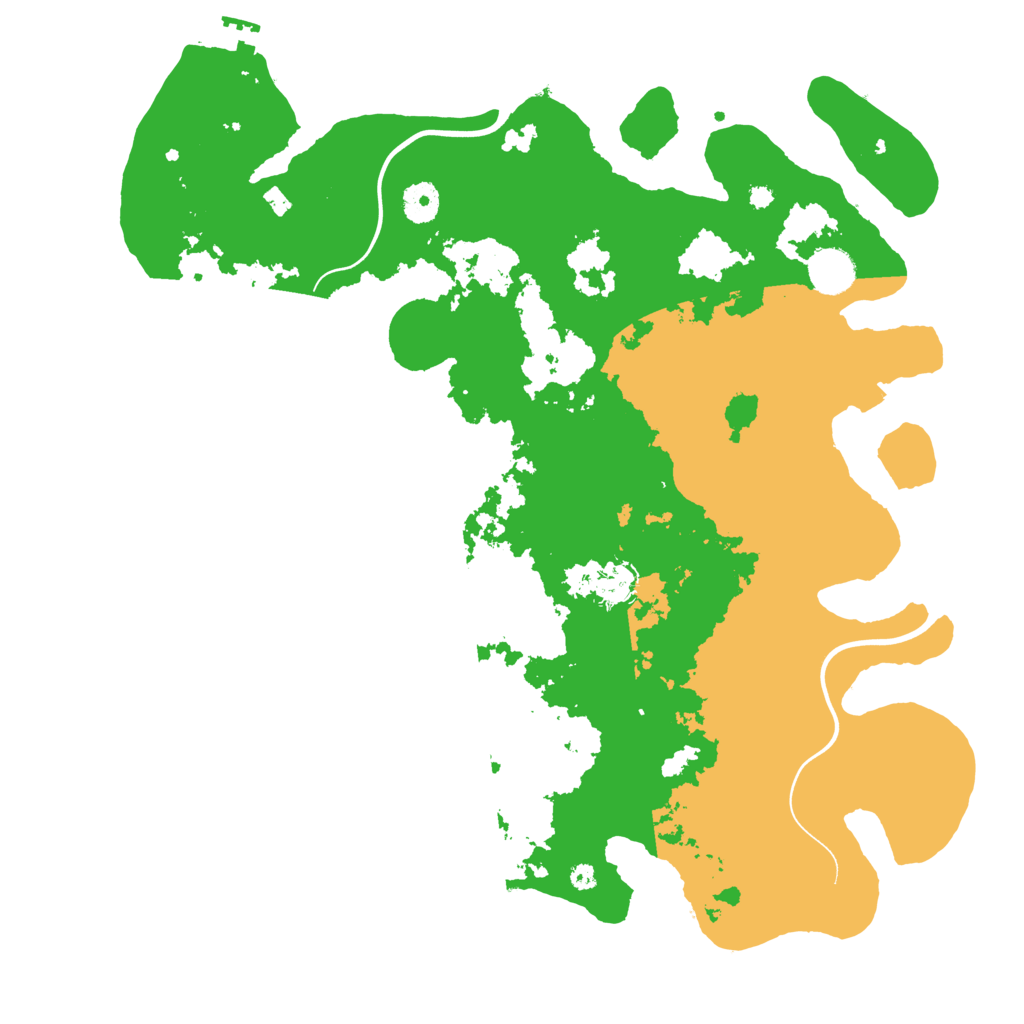 Biome Rust Map: Procedural Map, Size: 3950, Seed: 2108740418