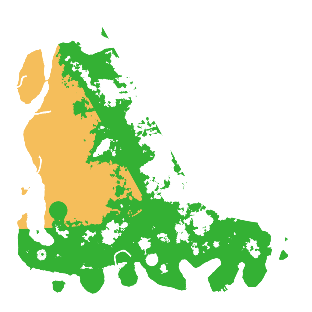 Biome Rust Map: Procedural Map, Size: 4500, Seed: 547926370
