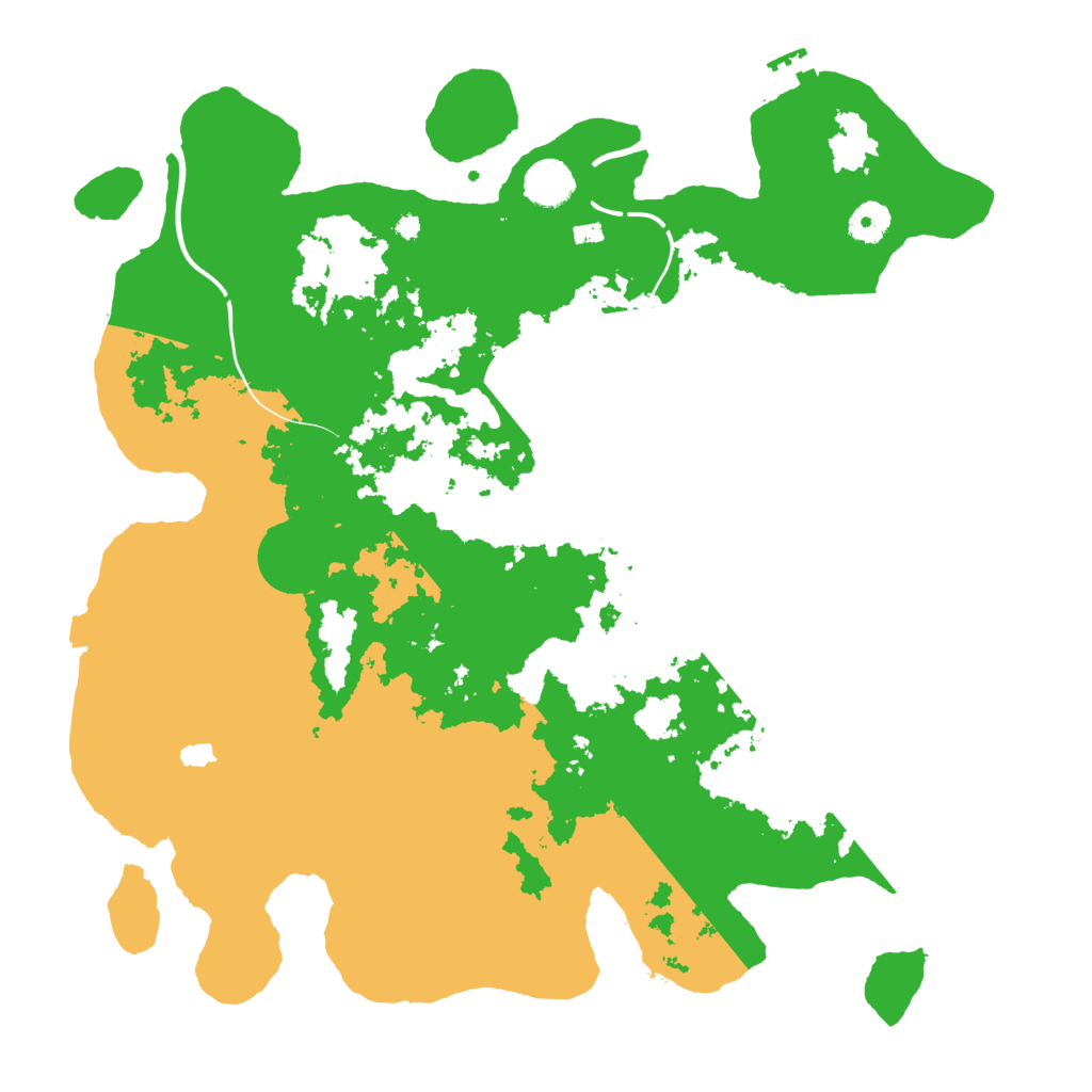Biome Rust Map: Procedural Map, Size: 4000, Seed: 872567