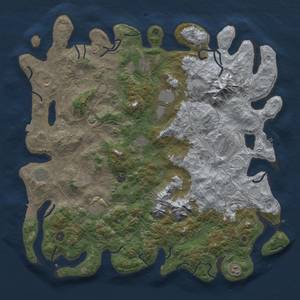 Thumbnail Rust Map: Procedural Map, Size: 5000, Seed: 1587456481, 19 Monuments