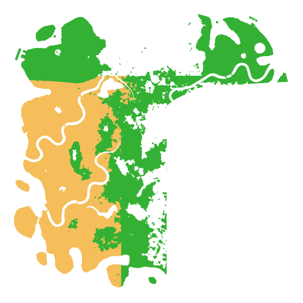 Biome Rust Map: Procedural Map, Size: 5000, Seed: 3039587