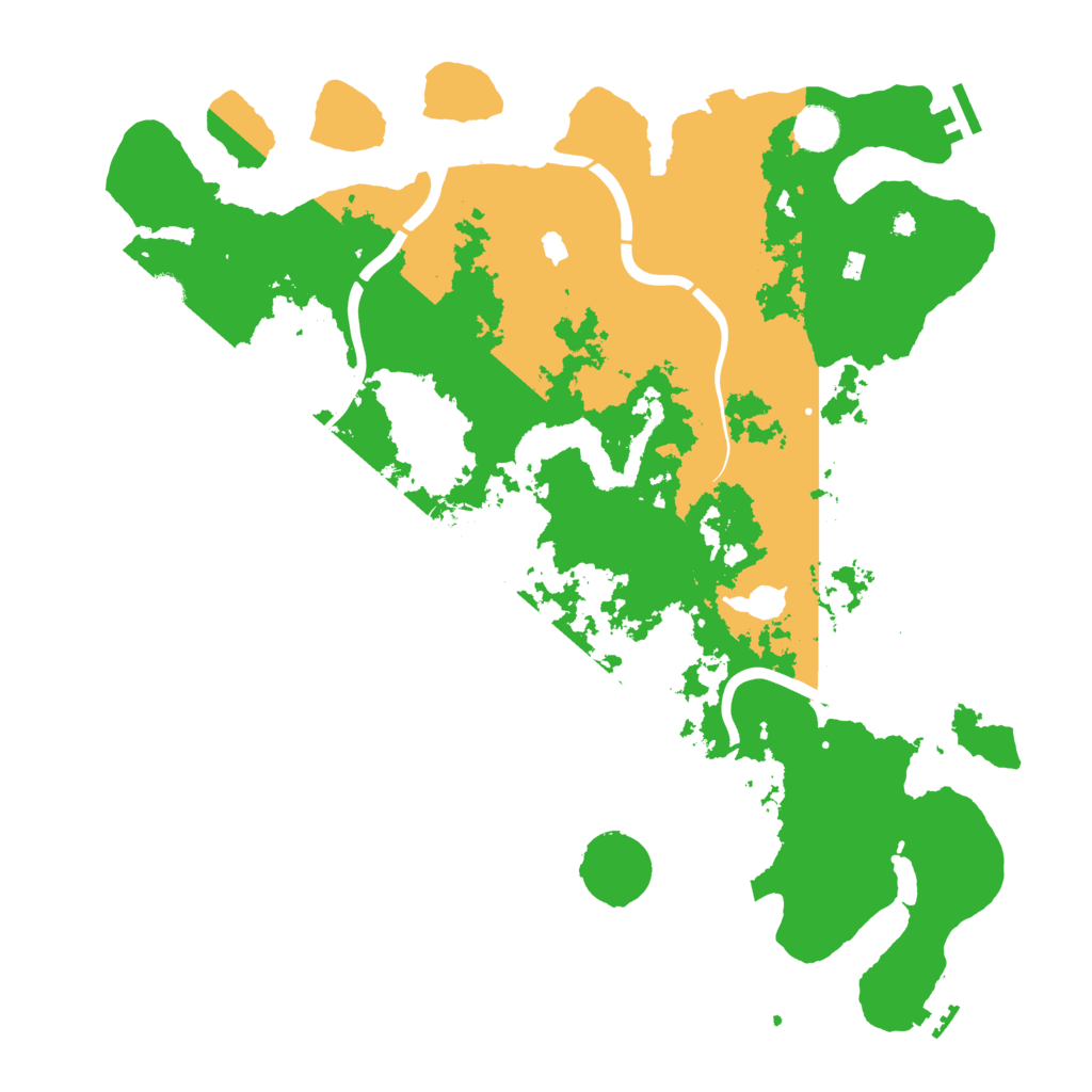 Biome Rust Map: Procedural Map, Size: 4250, Seed: 1156835590