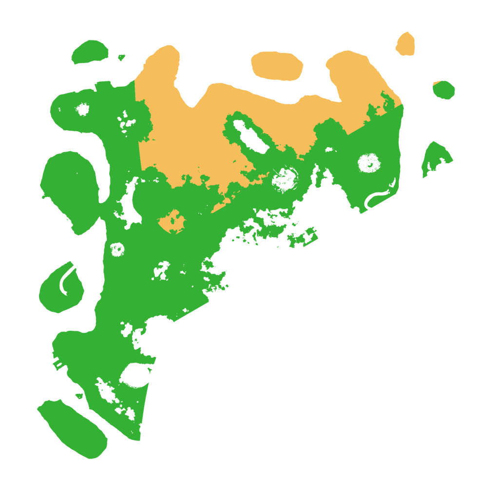 Biome Rust Map: Procedural Map, Size: 3650, Seed: 13623699