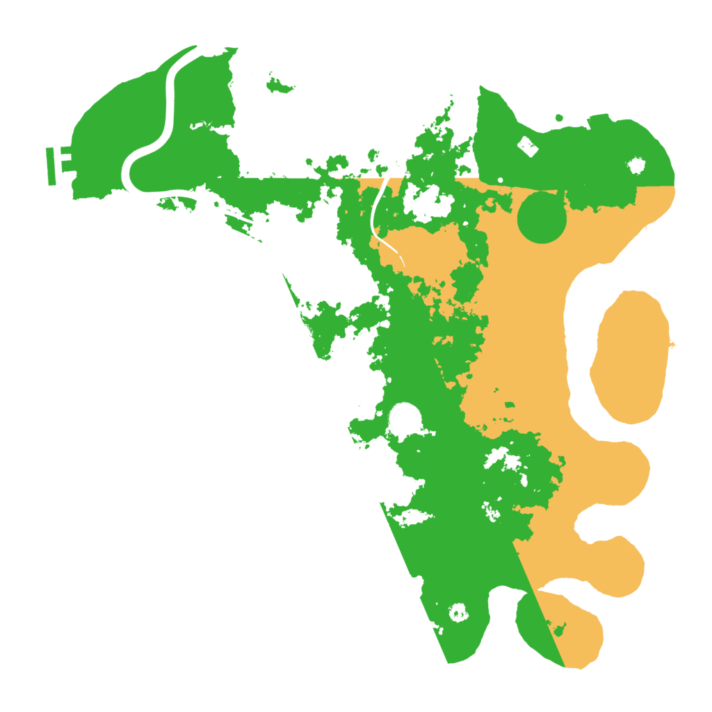 Biome Rust Map: Procedural Map, Size: 3800, Seed: 627607891