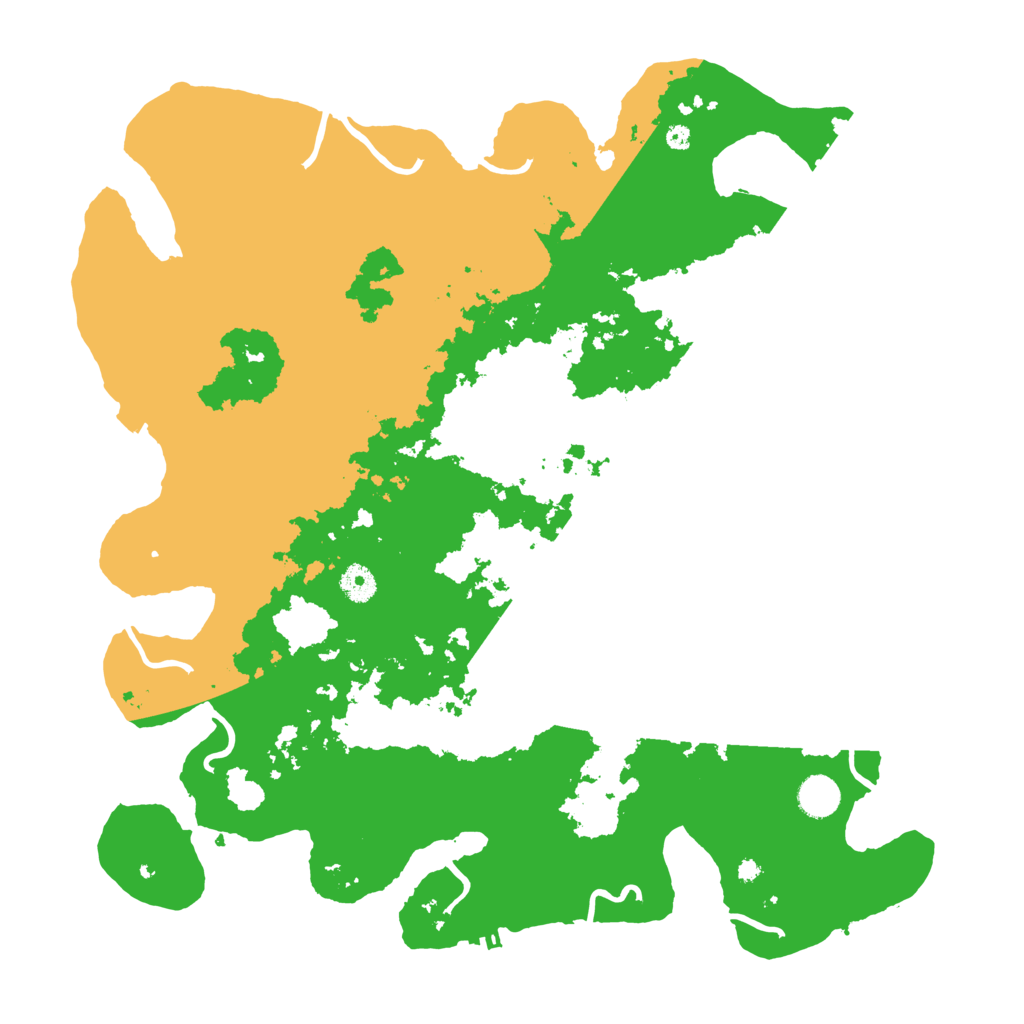 Biome Rust Map: Procedural Map, Size: 4250, Seed: 576650032