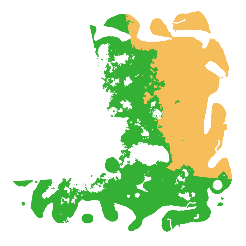 Biome Rust Map: Procedural Map, Size: 4500, Seed: 2014720655