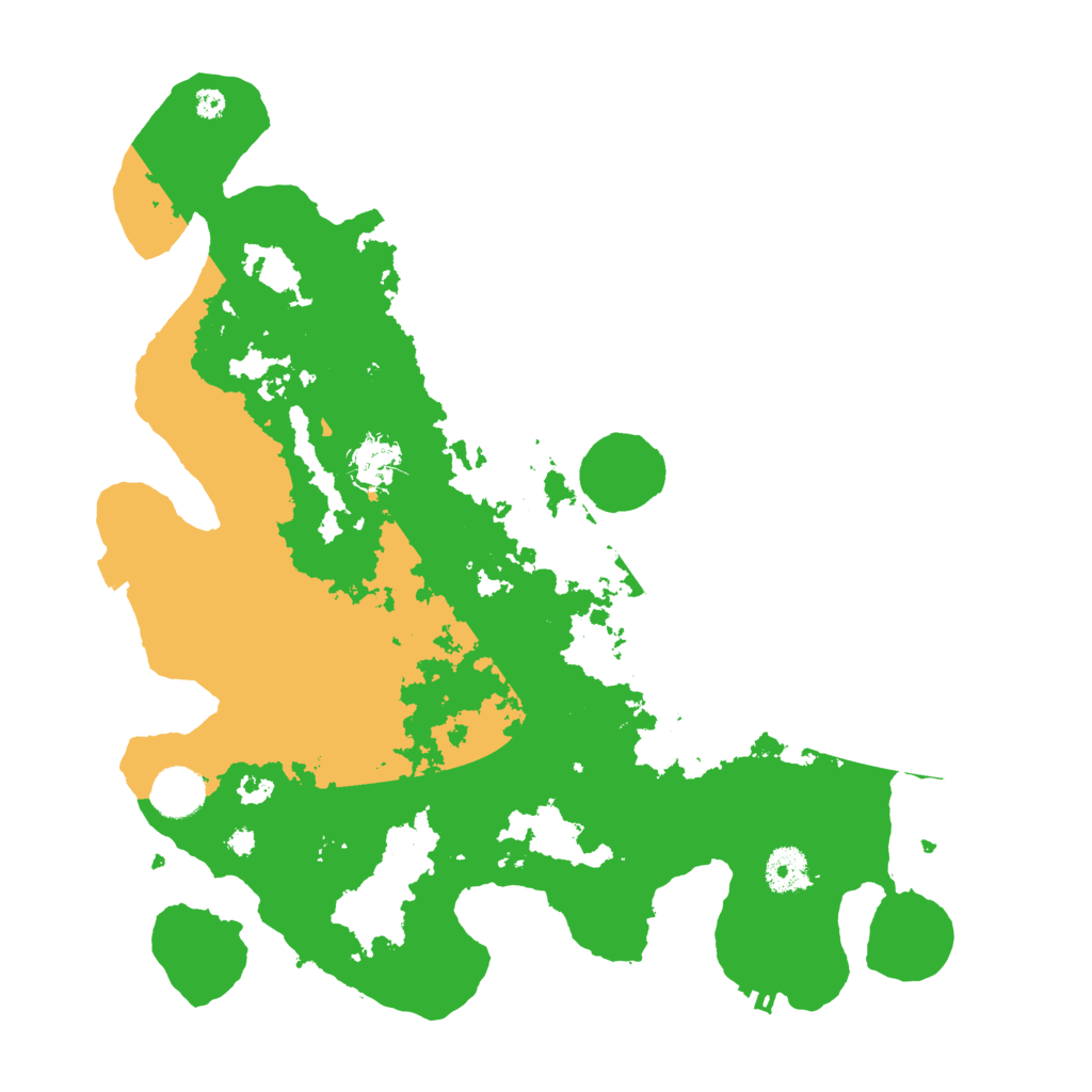 Biome Rust Map: Procedural Map, Size: 3700, Seed: 132977593