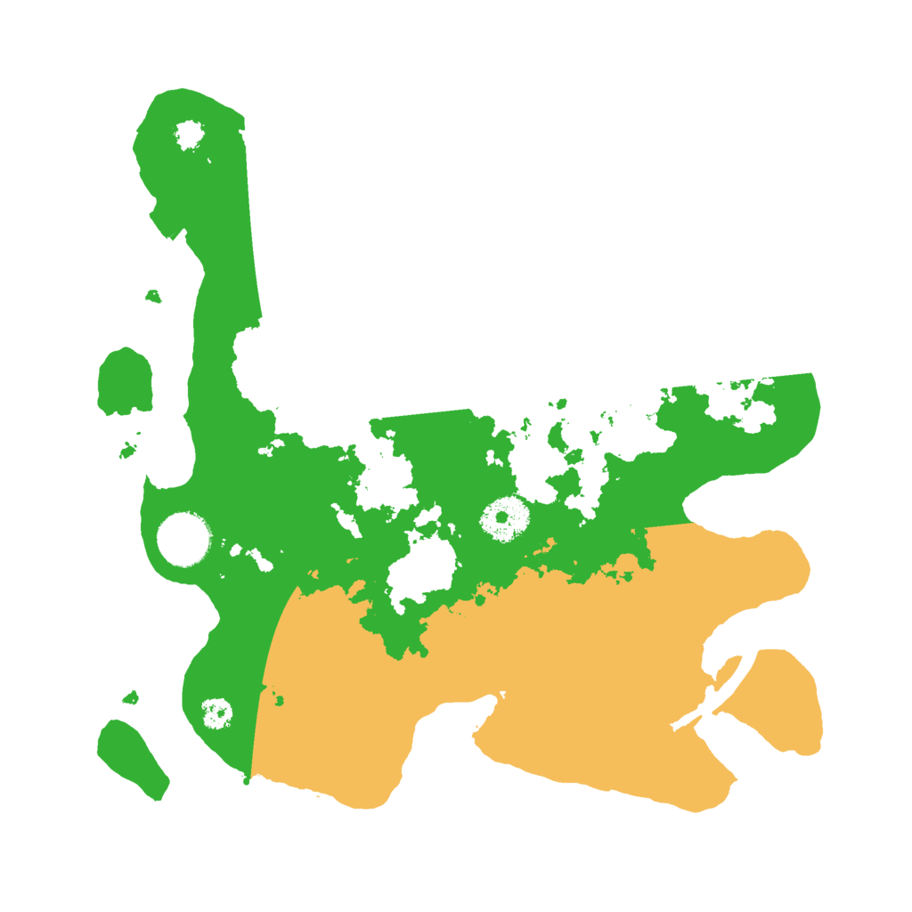 Biome Rust Map: Procedural Map, Size: 3000, Seed: 1429977791