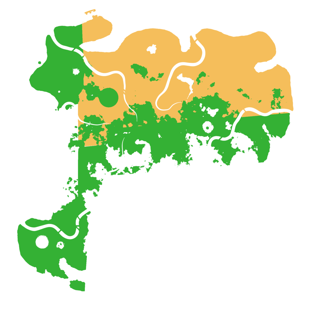 Biome Rust Map: Procedural Map, Size: 4250, Seed: 64935003