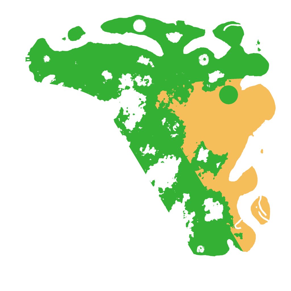 Biome Rust Map: Procedural Map, Size: 4096, Seed: 1250121189