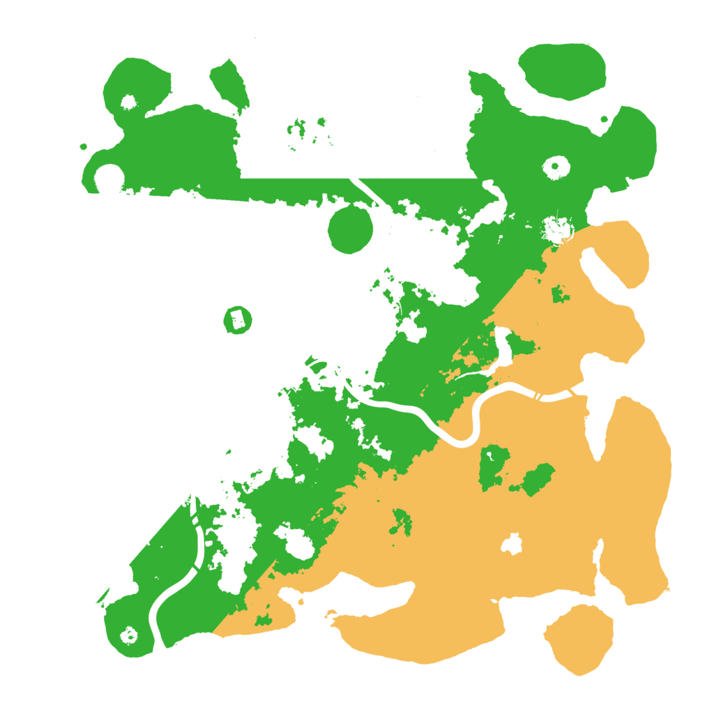 Biome Rust Map: Procedural Map, Size: 4250, Seed: 1810157632