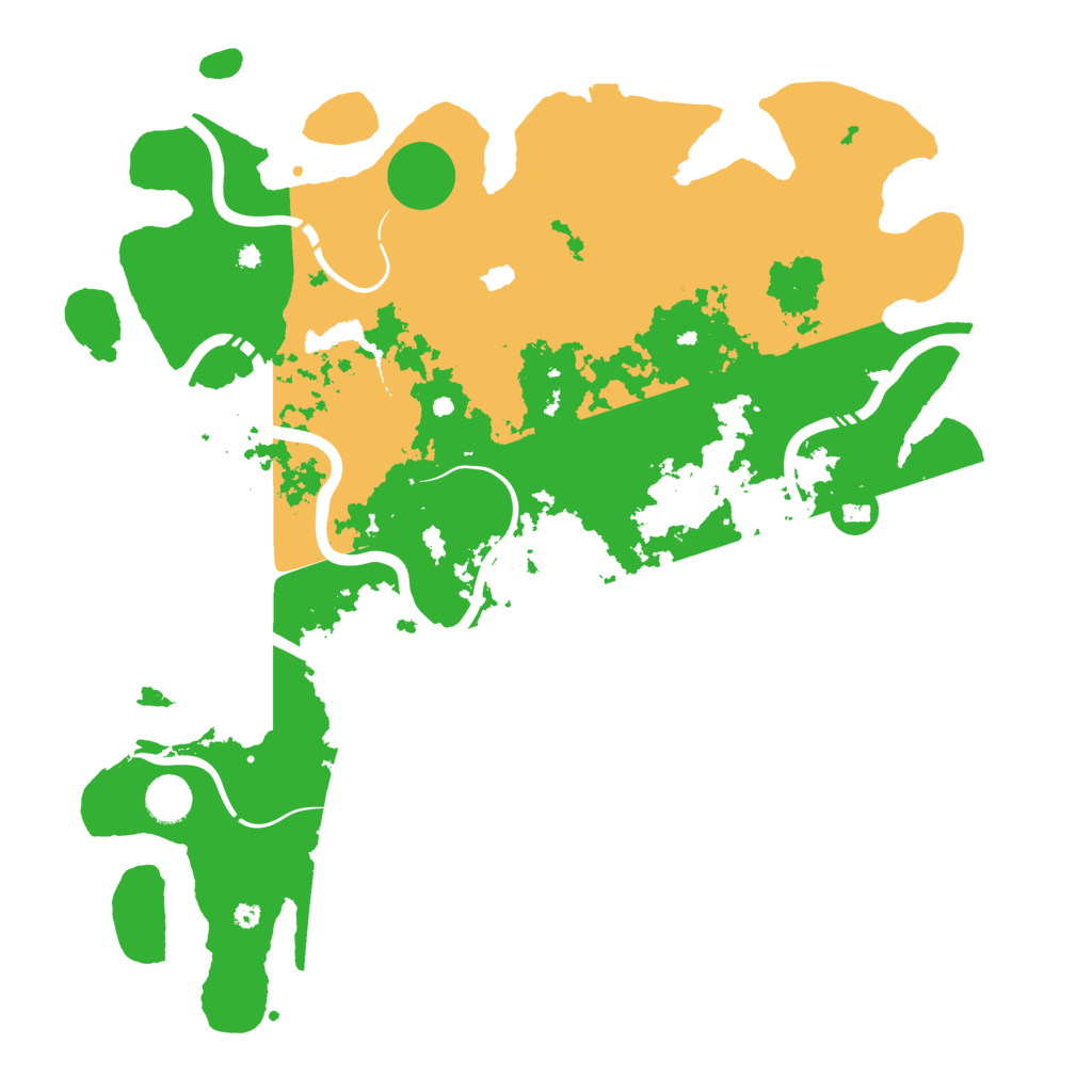 Biome Rust Map: Procedural Map, Size: 4250, Seed: 74313084