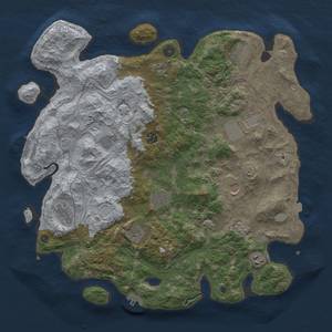 Thumbnail Rust Map: Procedural Map, Size: 4250, Seed: 636805501, 19 Monuments