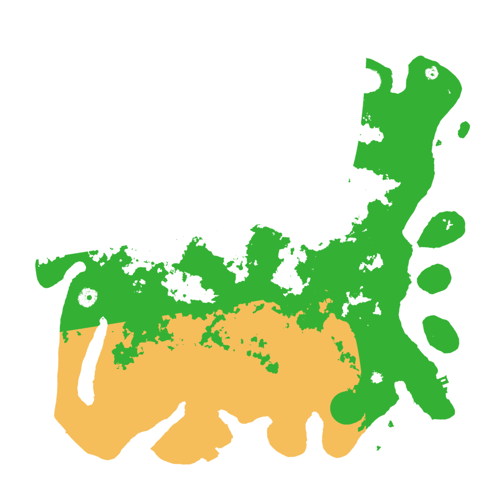 Biome Rust Map: Procedural Map, Size: 4000, Seed: 389645082