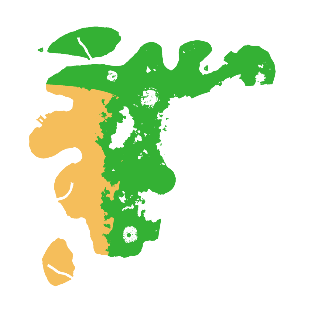 Biome Rust Map: Procedural Map, Size: 3000, Seed: 1557093182