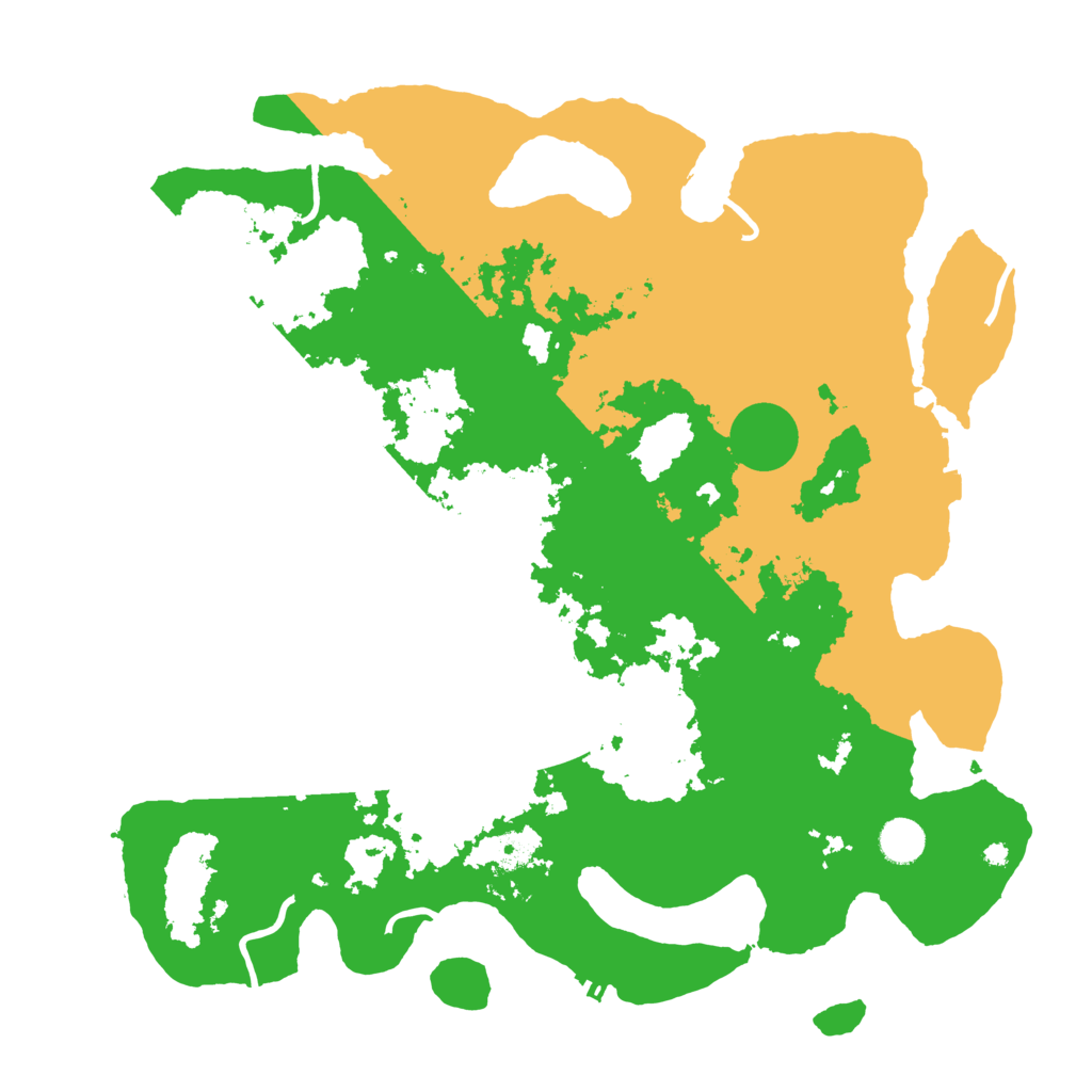 Biome Rust Map: Procedural Map, Size: 4214, Seed: 1776193366