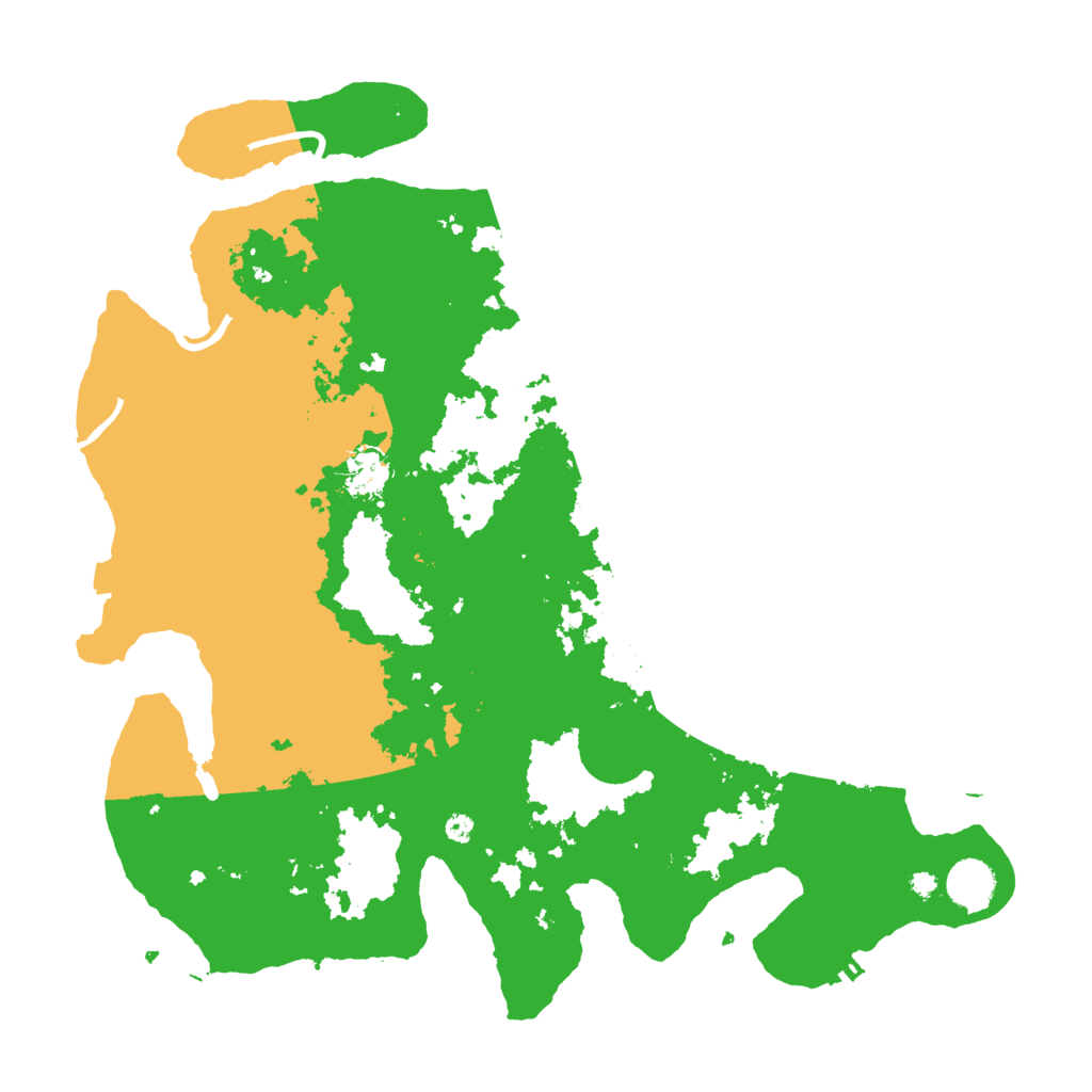 Biome Rust Map: Procedural Map, Size: 4000, Seed: 870673111