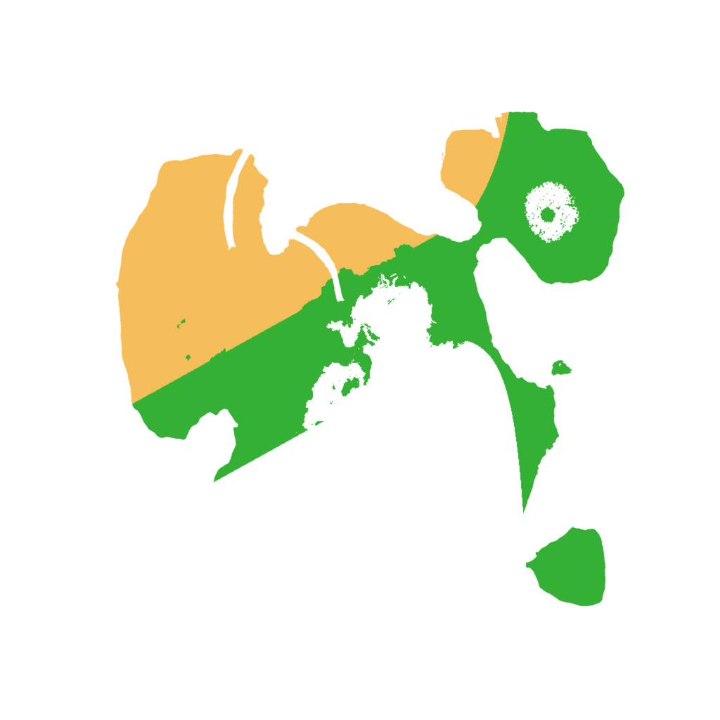 Biome Rust Map: Procedural Map, Size: 2000, Seed: 1916308690