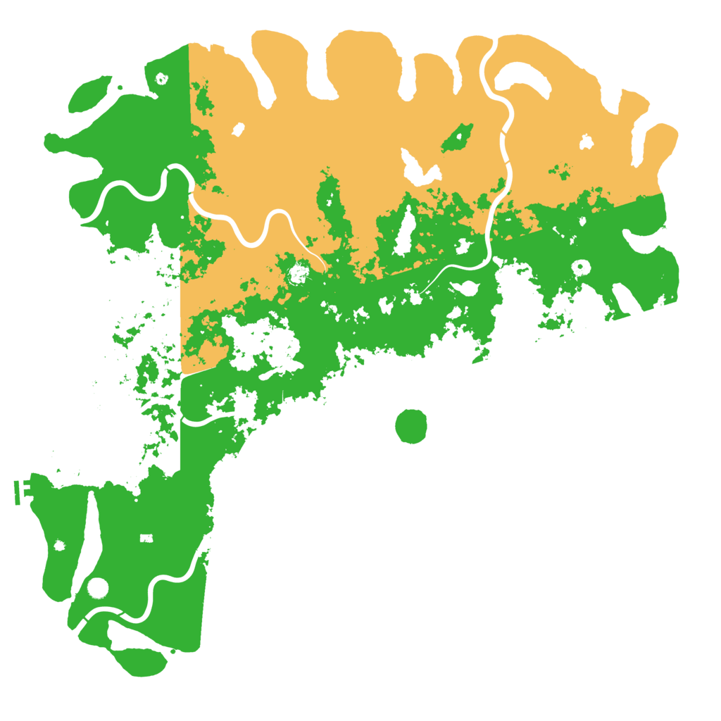 Biome Rust Map: Procedural Map, Size: 6000, Seed: 178