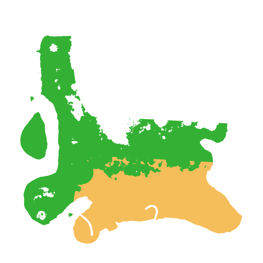 Biome Rust Map: Procedural Map, Size: 3000, Seed: 2846527