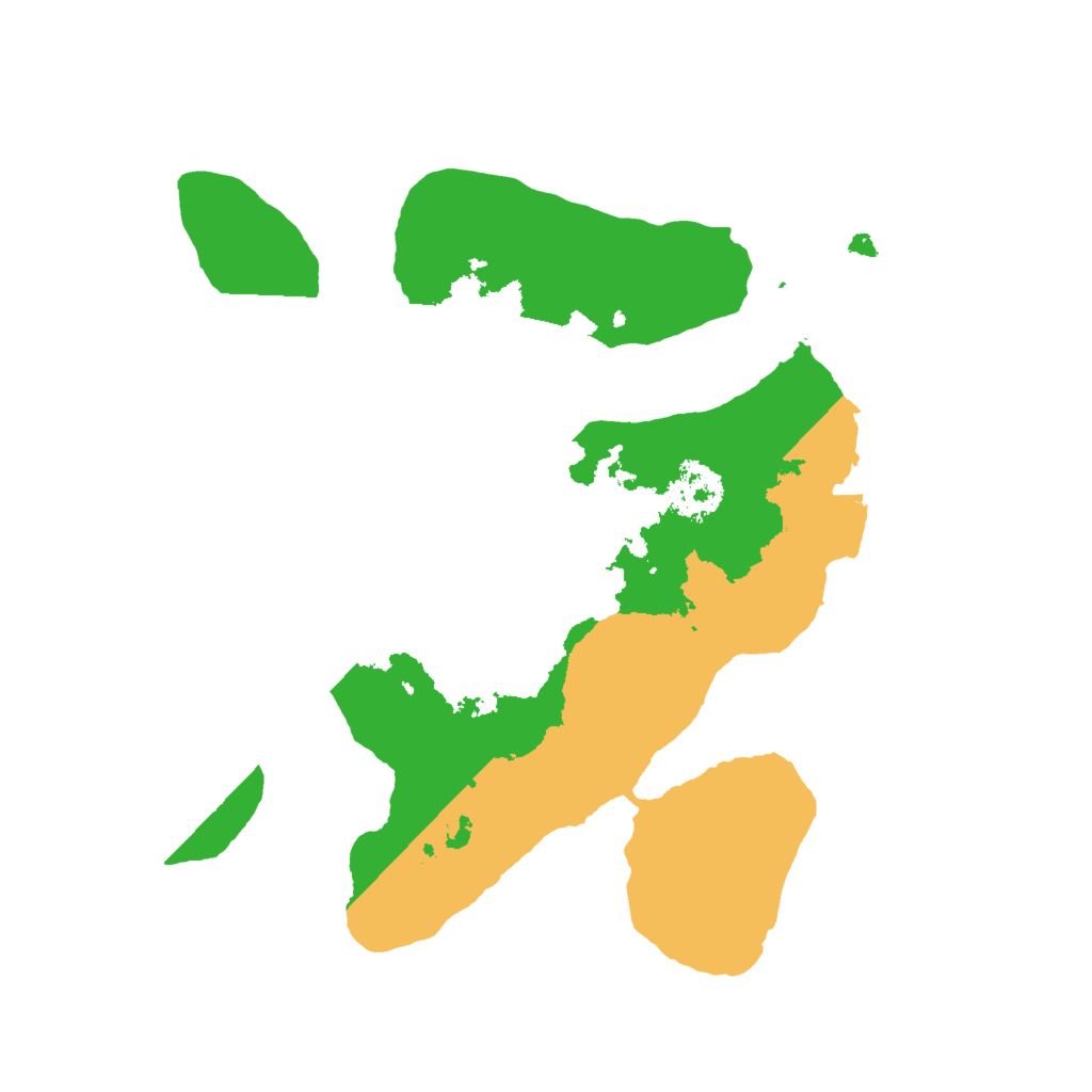Biome Rust Map: Procedural Map, Size: 2000, Seed: 386024790