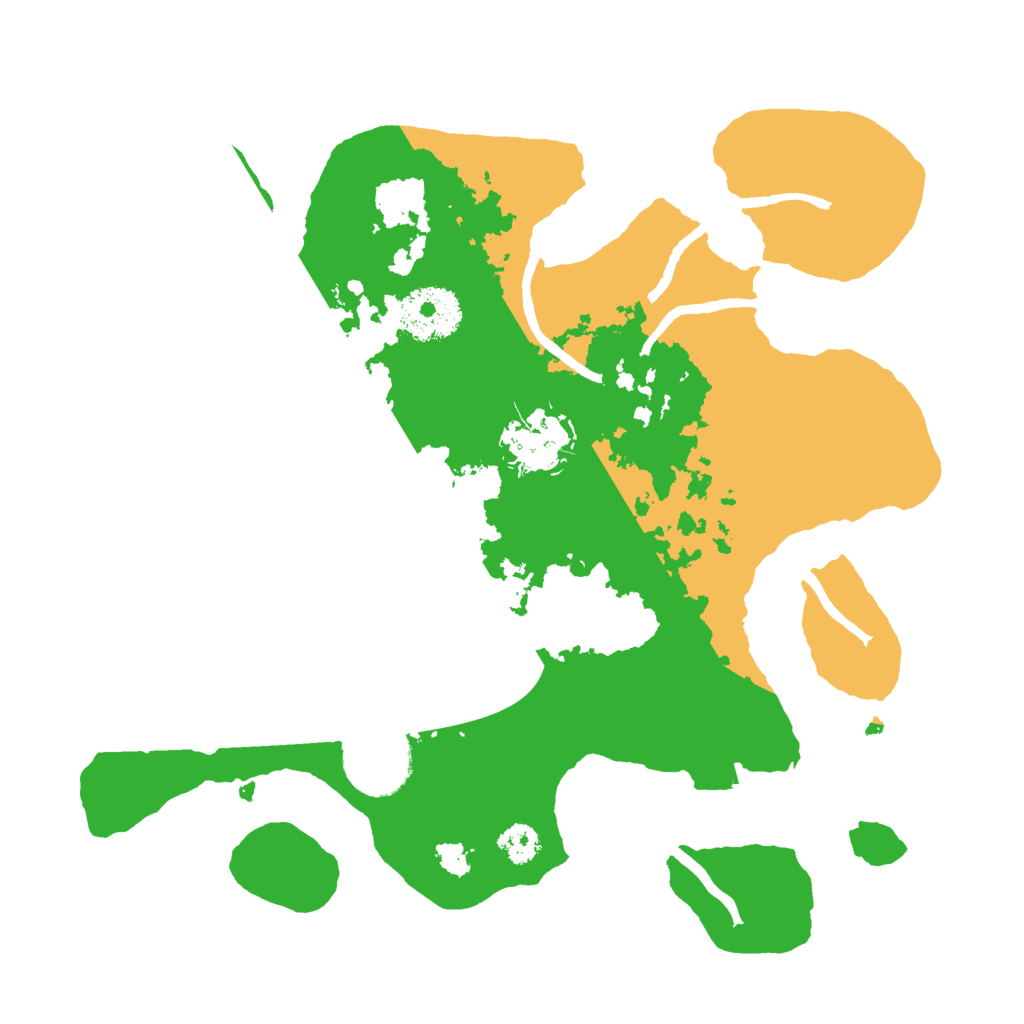 Biome Rust Map: Procedural Map, Size: 2700, Seed: 943768422