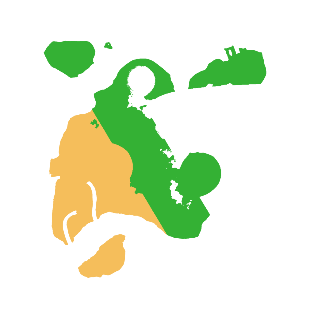 Biome Rust Map: Procedural Map, Size: 2000, Seed: 363603438