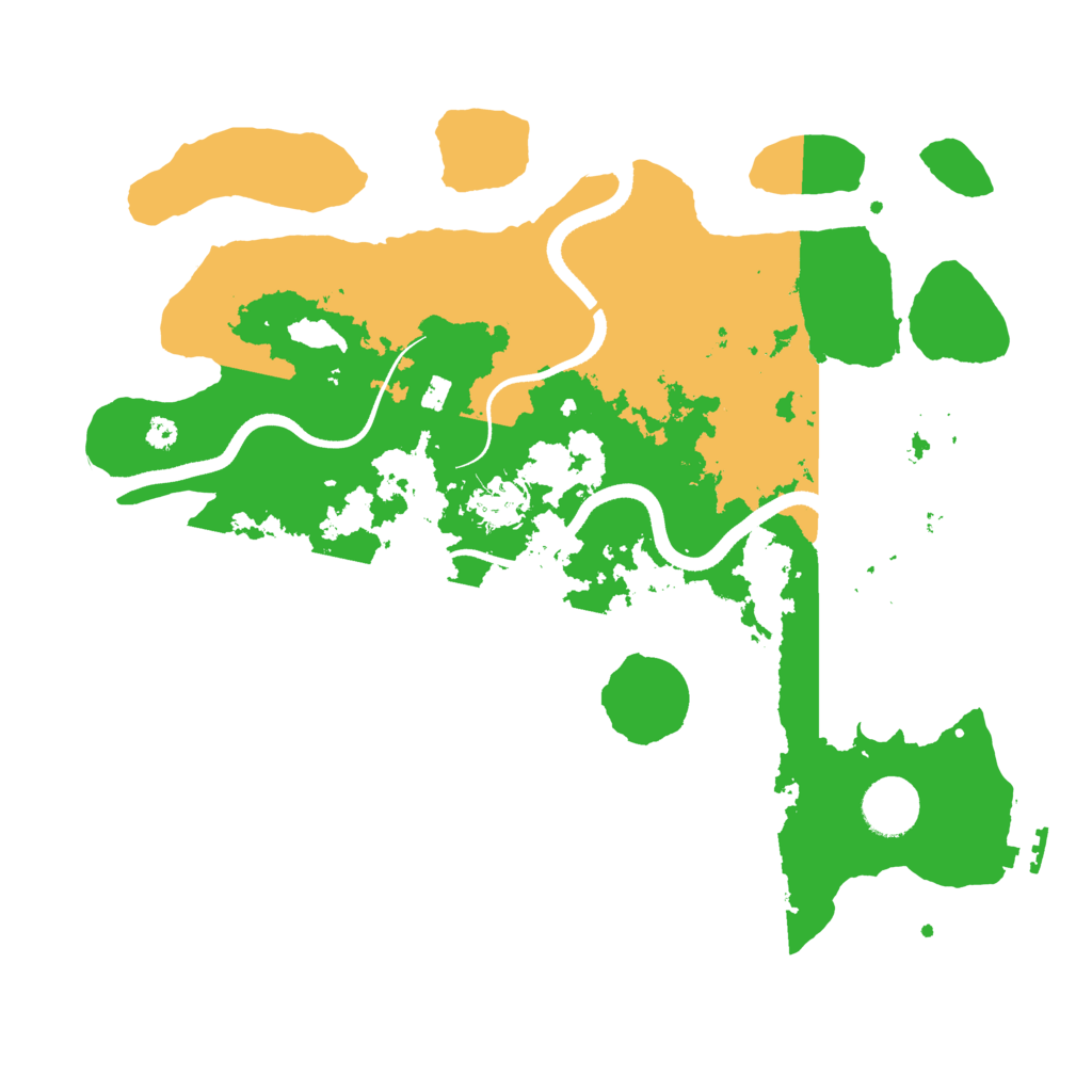 Biome Rust Map: Procedural Map, Size: 3500, Seed: 1260606154