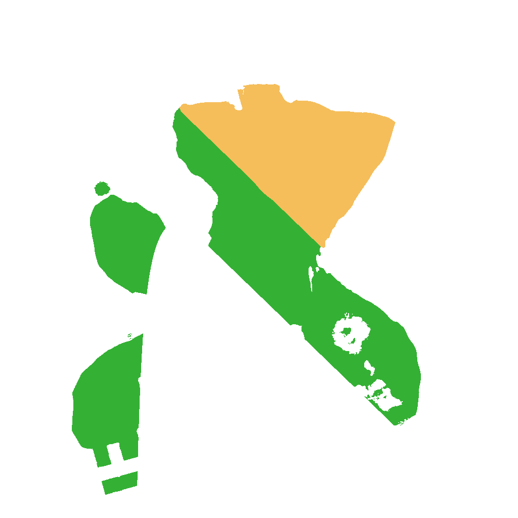 Biome Rust Map: Procedural Map, Size: 1448, Seed: 131026037