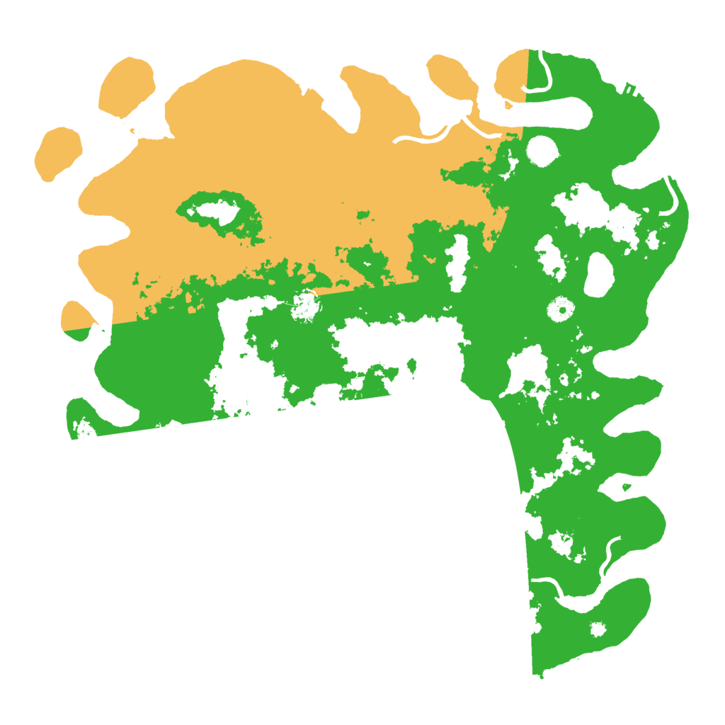 Biome Rust Map: Procedural Map, Size: 4250, Seed: 1808809351