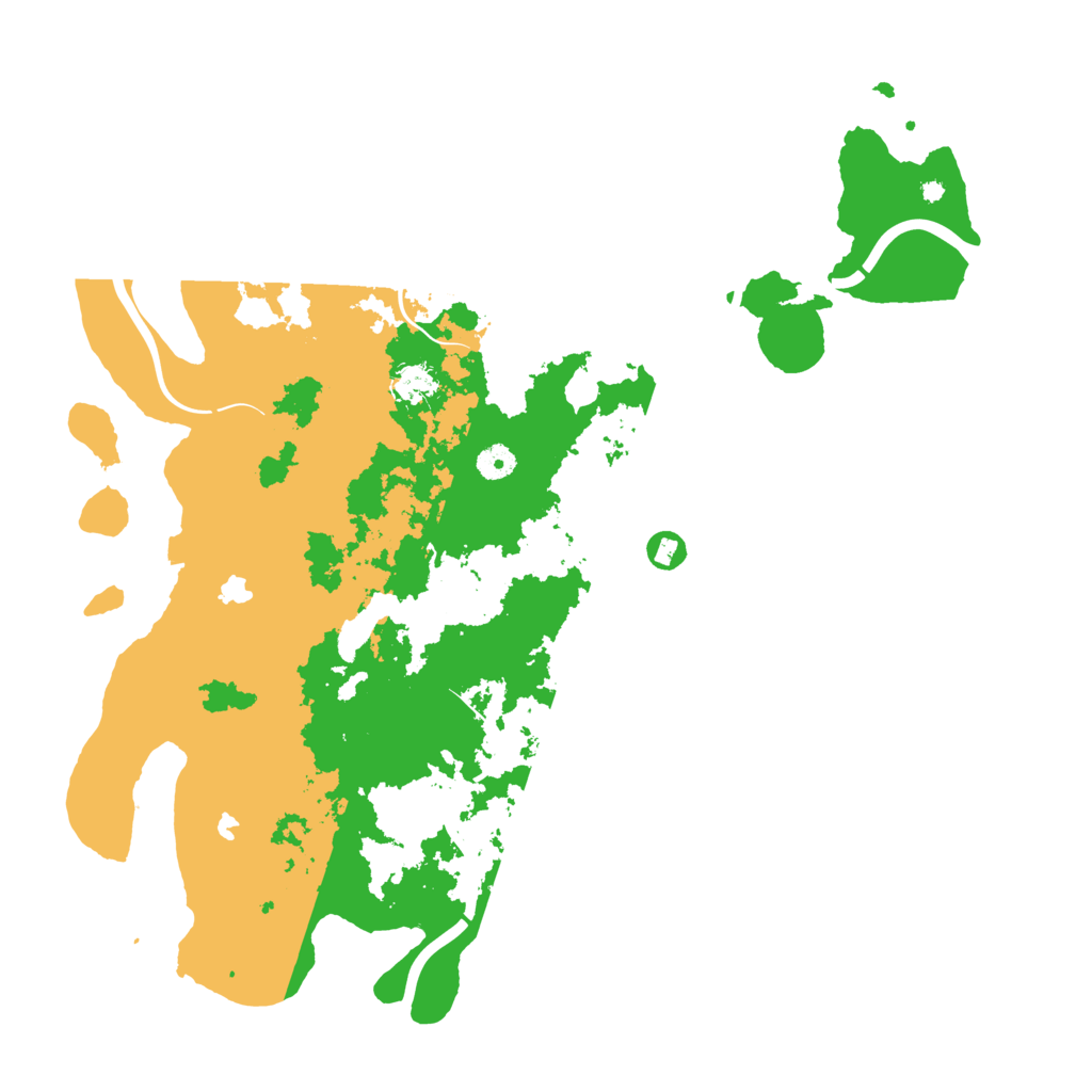 Biome Rust Map: Procedural Map, Size: 4500, Seed: 971327278