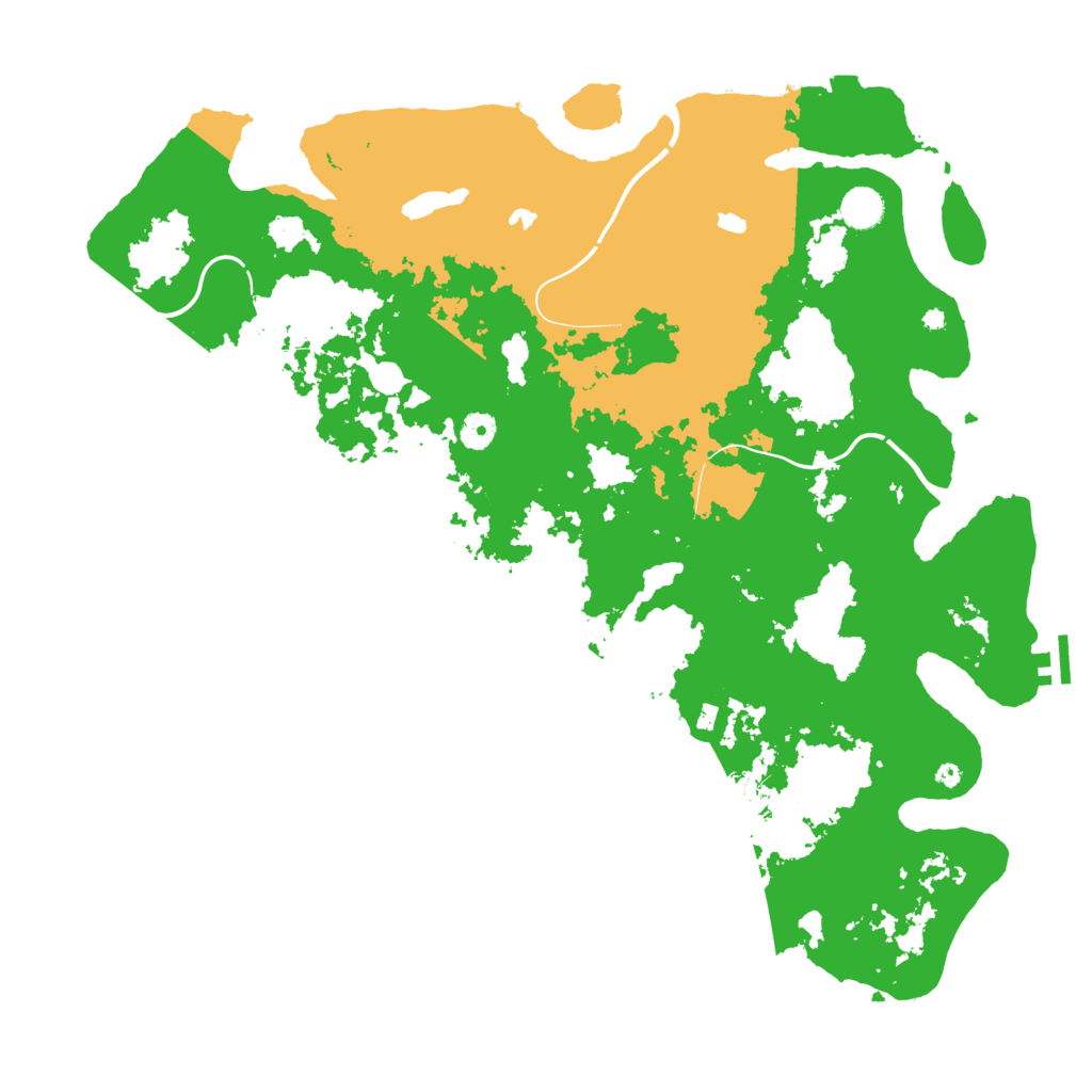 Biome Rust Map: Procedural Map, Size: 4500, Seed: 718153390