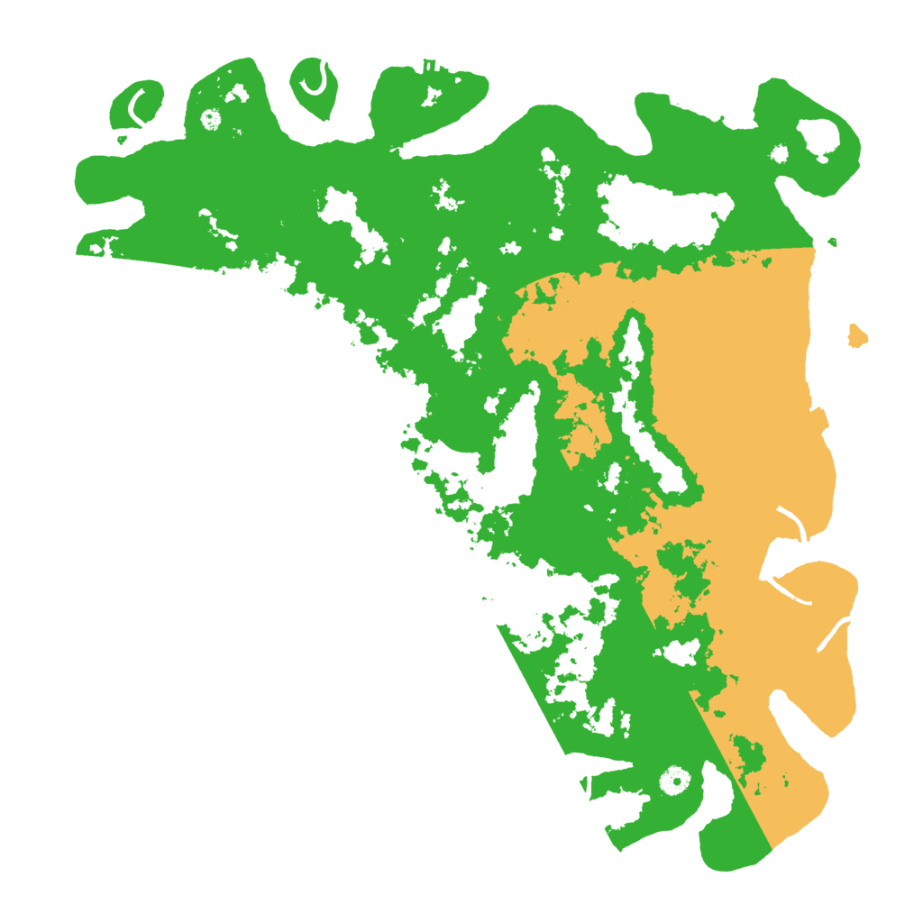 Biome Rust Map: Procedural Map, Size: 4760, Seed: 20021
