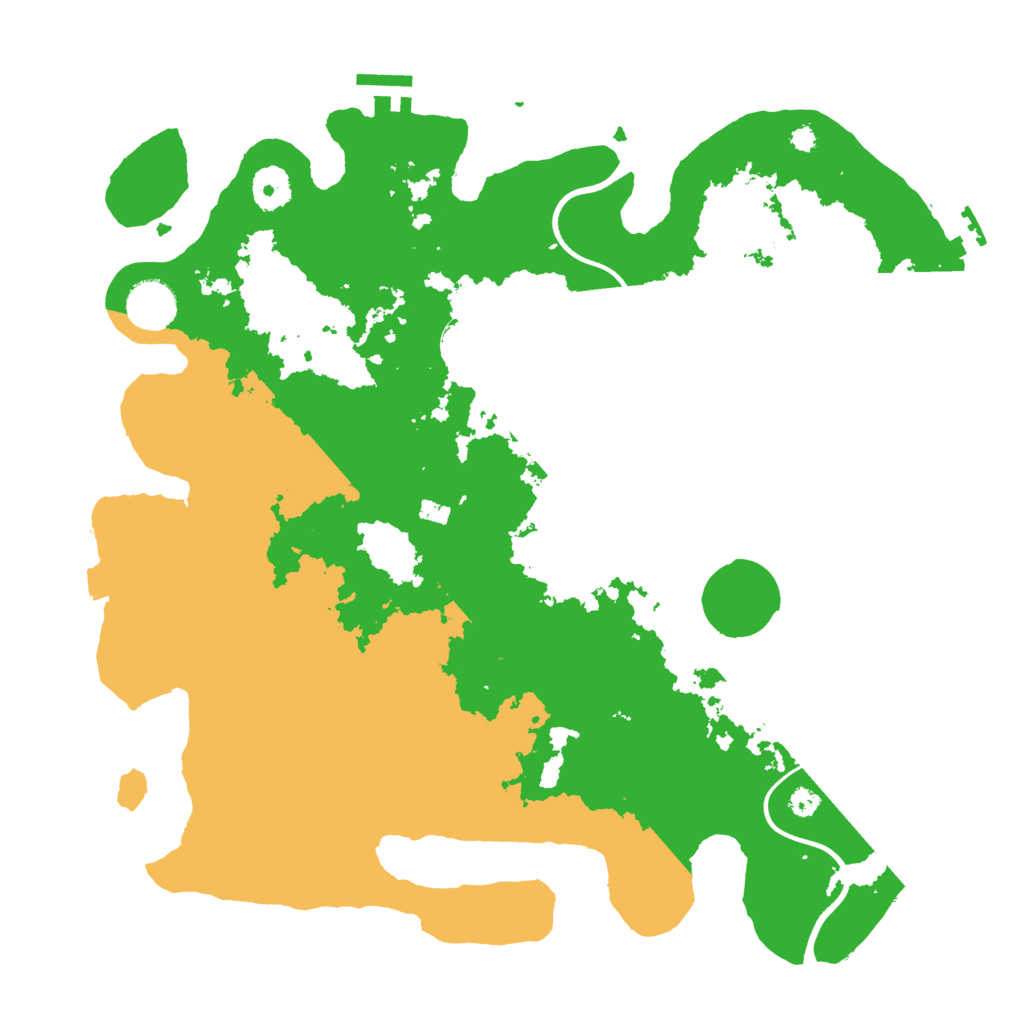 Biome Rust Map: Procedural Map, Size: 3700, Seed: 1800614689