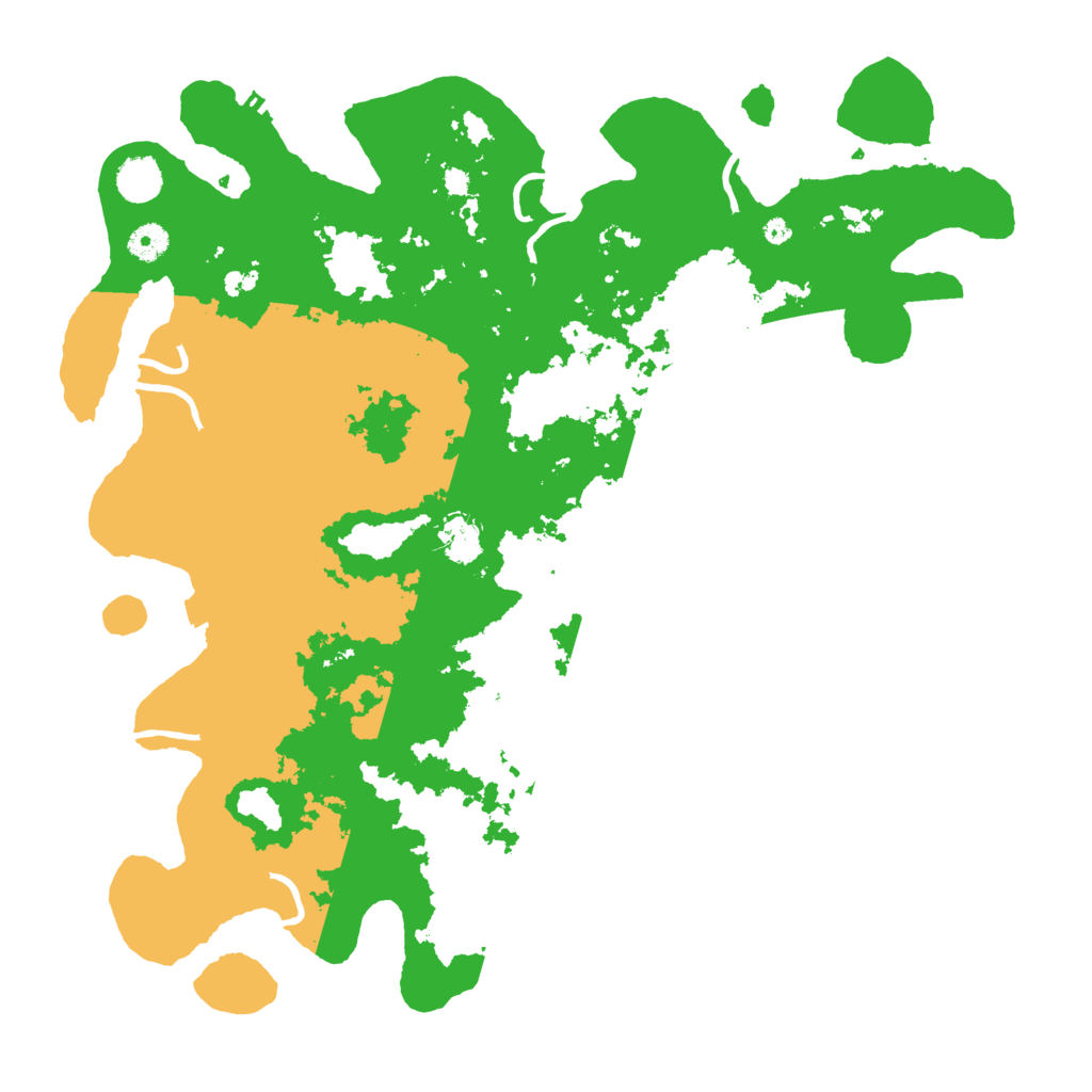 Biome Rust Map: Procedural Map, Size: 4300, Seed: 169961