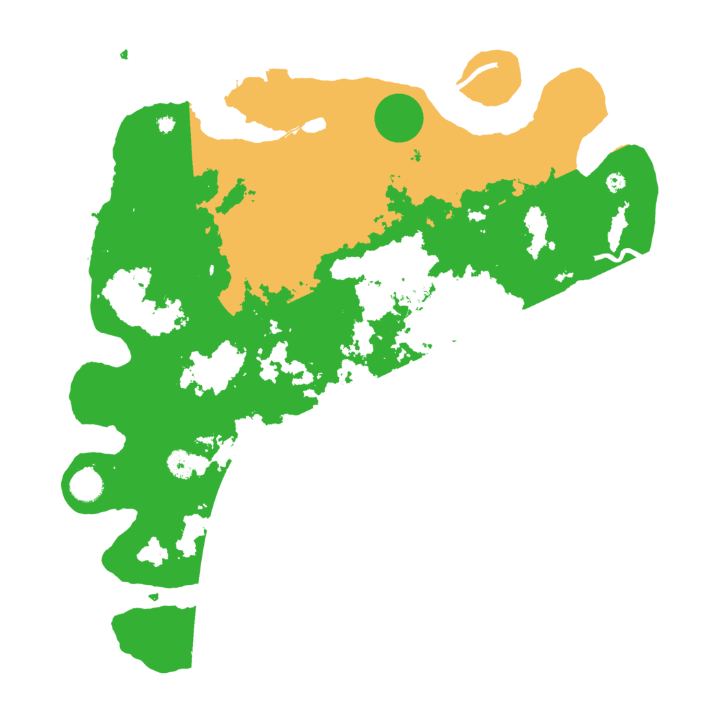 Biome Rust Map: Procedural Map, Size: 3800, Seed: 1716740