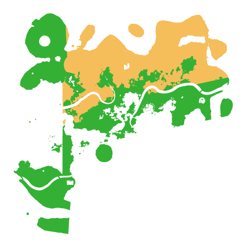 Biome Rust Map: Procedural Map, Size: 4000, Seed: 1199049255