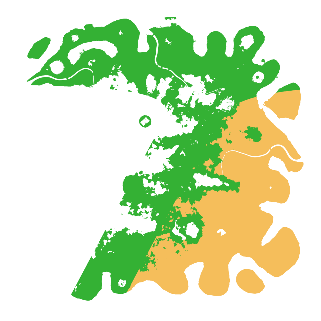Biome Rust Map: Procedural Map, Size: 4250, Seed: 300714197
