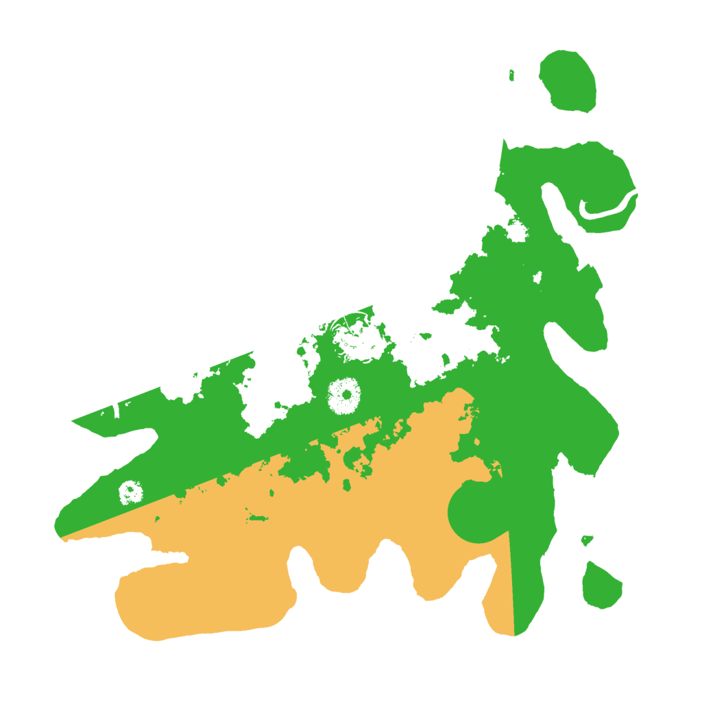 Biome Rust Map: Procedural Map, Size: 3000, Seed: 573878405