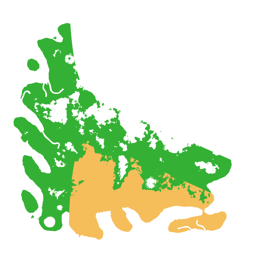 Biome Rust Map: Procedural Map, Size: 4200, Seed: 1554632634