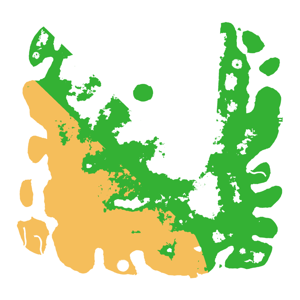 Biome Rust Map: Procedural Map, Size: 4500, Seed: 817455457