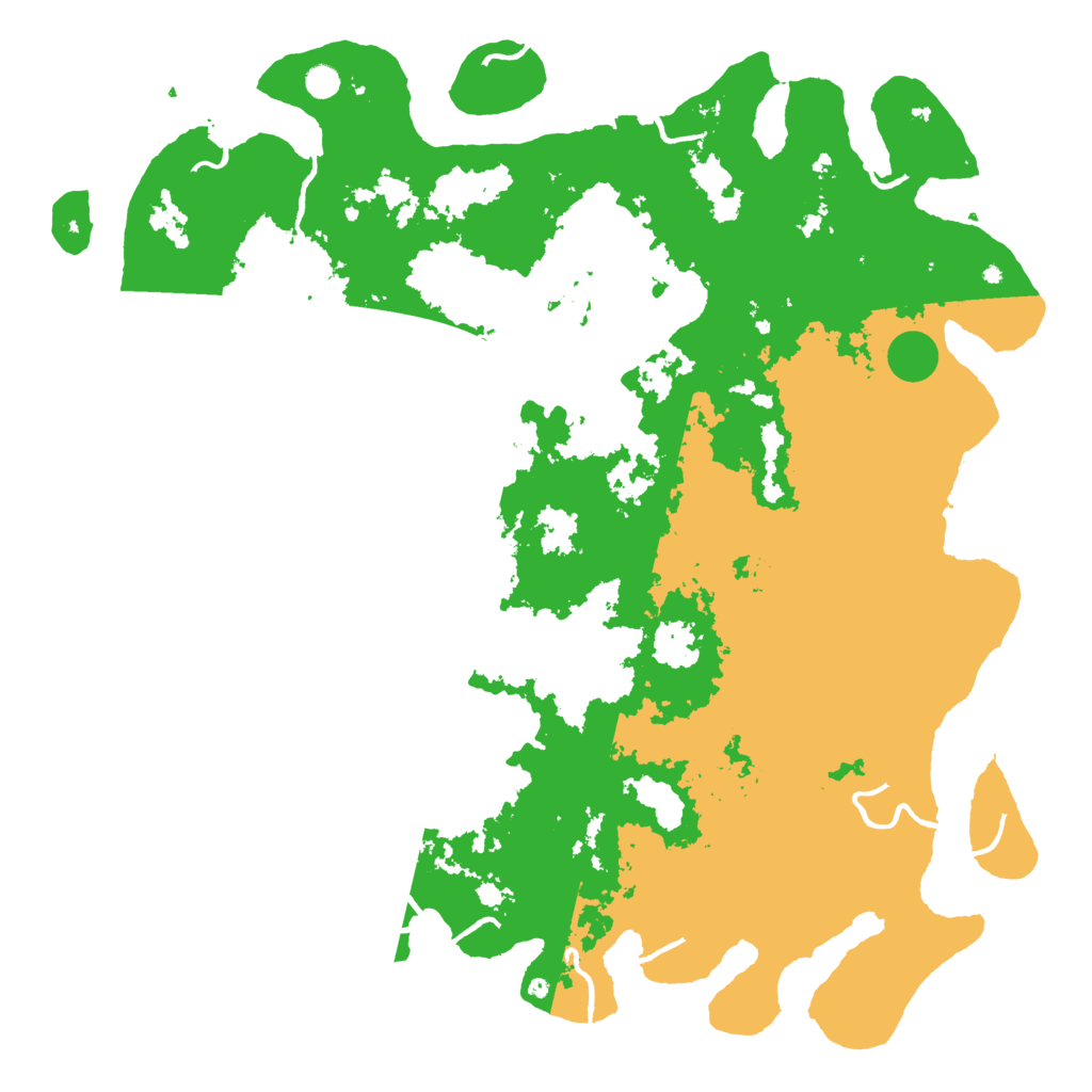Biome Rust Map: Procedural Map, Size: 5650, Seed: 1000